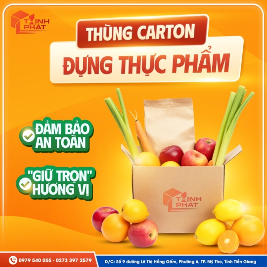 Thùng carton đựng chuối