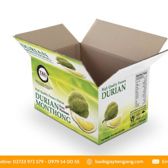 Thùng carton đựng sầu riêng