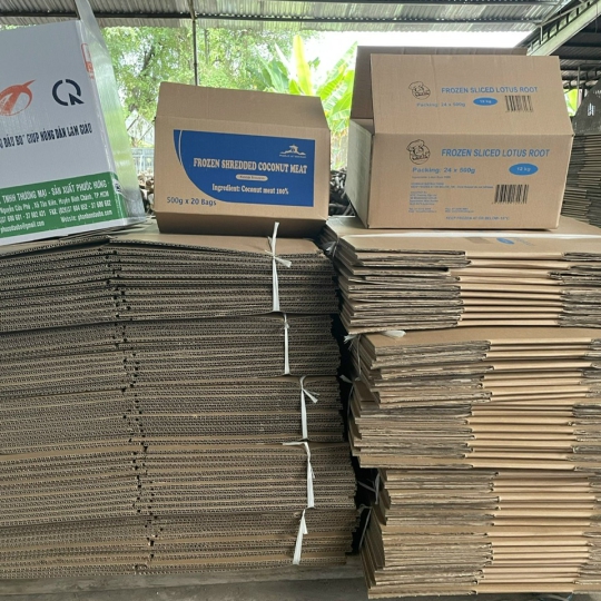 Thùng carton đựng ớt