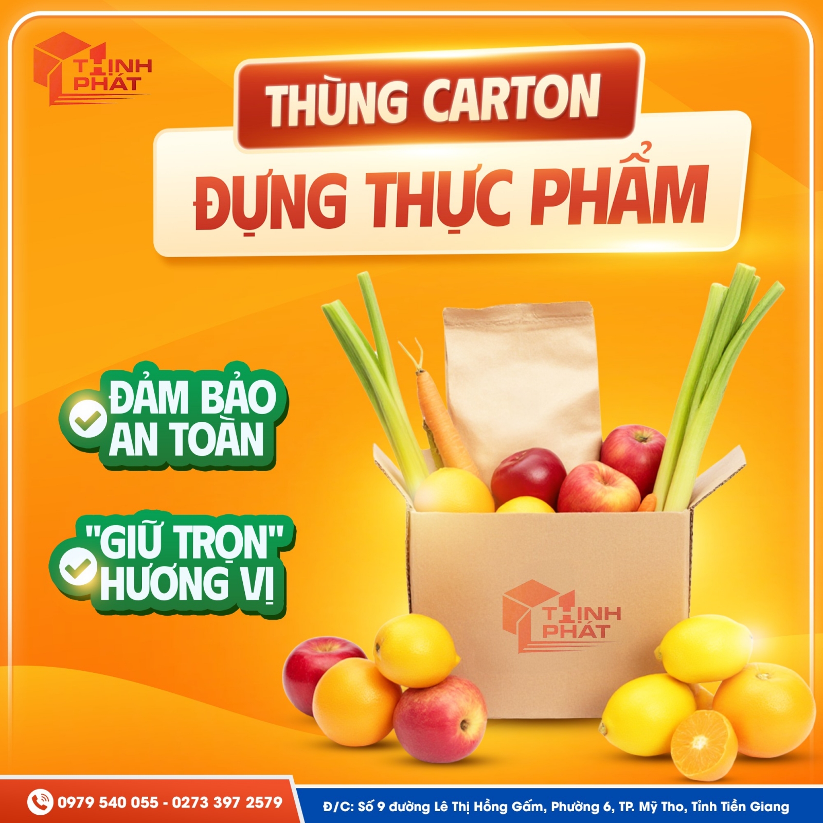 Thùng carton đựng chuối